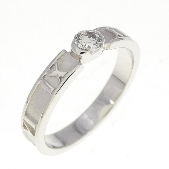 TIFFANY & CO. White Gold Atlas Ring - Picture 1 of 5